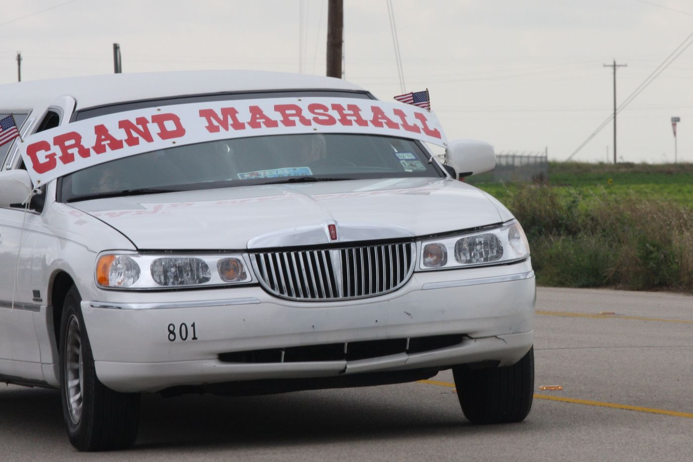 Grand Marshal car decorated for the parade